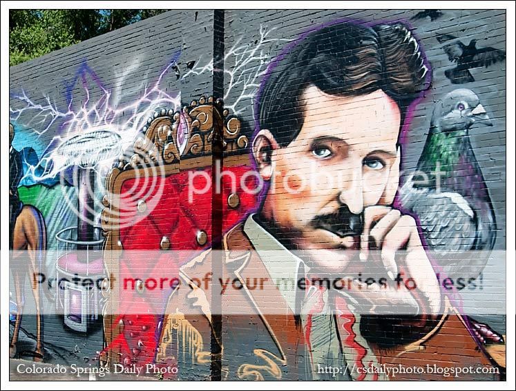 Colorado Springs Daily Photo: Happy birthday Nikola Tesla!